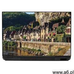Naklejka na laptopa miasto nad brzegiem rzeki p428 - ogłoszenia A6.pl
