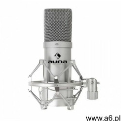 Auna MIC-900B USB Mikrofon pojemnościowy srebrny kardioid. - ogłoszenia A6.pl
