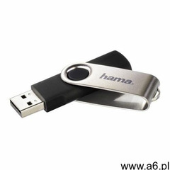Hama Pendrive usb 2.0 104302, 64 gb, 10 mb/s, czarny (4047443164087) - ogłoszenia A6.pl