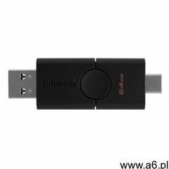 Kingston flash 64 gb duo usb 3.2 gen1 + type-c - dtde/64gb- zamów do 16:00, wysyłka kurierem teg - ogłoszenia A6.pl