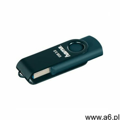Pendrive HAMA Rotate 128GB Niebieski 182465 - ogłoszenia A6.pl