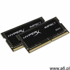 Hyperx ddr4 sodimm hyperx impact 16gb/2666(2*8gb) cl15 (0740617265415) - ogłoszenia A6.pl