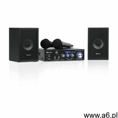 Auna Karaoke Star 2 zestaw do karaoke 2 x 50W BT USB/SD Line-In 2 x mirkofon - ogłoszenia A6.pl
