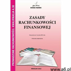 Zasady rachunkowości finansowej, podręcznik, Padurek (2015) - ogłoszenia A6.pl