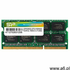 Silicon power Ddr3 sodimm 8gb/1600 cl11 (512*8) low voltage - ogłoszenia A6.pl