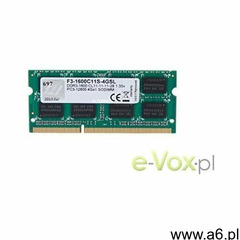Pamięć do laptopa ddr3 so-dimm 4gb 1600-11 sl (f3-1600c11s-4gsl) darmowy odbiór w 21 miastach! marki - ogłoszenia A6.pl