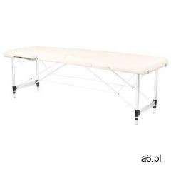 Activeshop Stół składany do masażu aluminiowy komfort 2 segmentowe cream - ogłoszenia A6.pl