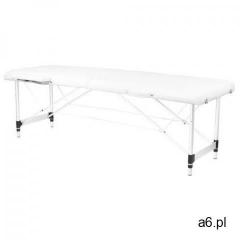 Activeshop Stół składany do masażu aluminiowy komfort 2 segmentowe white - ogłoszenia A6.pl