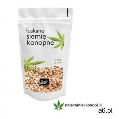 Łuskane siemię konopne 250g - ogłoszenia A6.pl