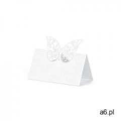 Party deco Wizytówki na stół motylek - 9 x 7 cm - 10 szt. - ogłoszenia A6.pl