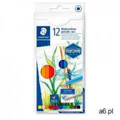Staedtler Kredki akwarelowe sześciokątne 12 kolorów (4007817052259) - ogłoszenia A6.pl