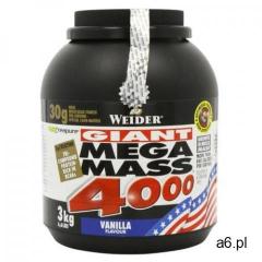 WEIDER Mega Mass 4000 - 3000g - Strawberry - ogłoszenia A6.pl