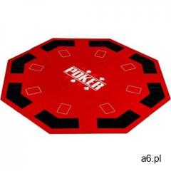 Mks Czerwony blat stół do pokera 122x122 poker kasyno (4048821741180) - ogłoszenia A6.pl