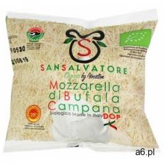 Mozzarella (z mleka bawolego, marka biologica) Mozzarella z mleka bawolego (1 kulka w folii) bio 350 - ogłoszenia A6.pl
