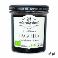 Konfitura jagoda z sokiem z cytryny bio 300 g - owocowy dom marki Owocowy dom (konfitury, dżemy) - ogłoszenia A6.pl