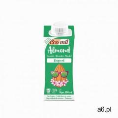 Napój migdałowy słodzony syropem z agawy bio 200 ml marki Ecomil - ogłoszenia A6.pl