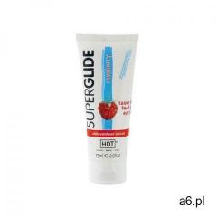 Żel-HOT Superglide RASPBERRY- 75ml edible lubricant waterbased - ogłoszenia A6.pl
