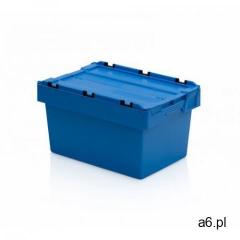 B2b partner Skrzynka plastikowa z wiekiem, 600x400x340 mm - ogłoszenia A6.pl