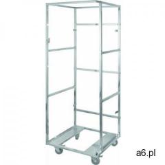 Wózek transportowy ze stali nierdzewnej | 690x690x(h)1820mm marki Saro - ogłoszenia A6.pl