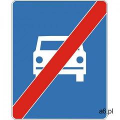 Znak drogowy informacyjny D- 8 Koniec drogi ekspresowej - ogłoszenia A6.pl
