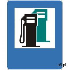 Znak drogowy informacyjny D-23 Stacja paliwowa - ogłoszenia A6.pl