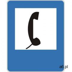 Znak drogowy informacyjny D-24 Telefon - ogłoszenia A6.pl