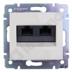 VALENA Gniazdo telefoniczne kremowe 2xRJ45 5e UTP 774131 LEGRAND, 774131 - ogłoszenia A6.pl