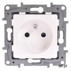 Legrand Gniazdo wtyczkowe niloe 664536 pojedyncze 16a z uziemieniem i przesłonami białe (32450666453 - ogłoszenia A6.pl