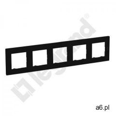 Legrand Ramka pięciokrotna niloe step 863595 86 x 370 mm czarny - ogłoszenia A6.pl