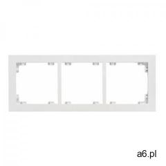 Karlik Ramka potrójna deco dr-3 uniwersalna biała (5903418062286) - ogłoszenia A6.pl