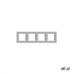 Ramka 4- krotna pozioma Schneider Asfora aluminiowa EPH5800461 (3606480728976) - ogłoszenia A6.pl