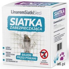 Siatka na gołębie na balkon. Siatka przeciw ptakom 5x2m. Zestaw do montażu bez wiercenia. - ogłoszenia A6.pl