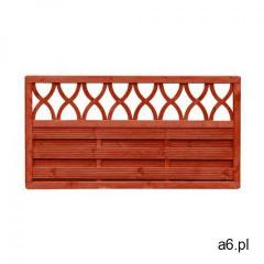 Płot szczelny z dekorem 180x90 cm drewniany WIEN WERTH-HOLZ - ogłoszenia A6.pl
