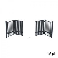 Polargos Brama uchylna łamana agat 400 x 150 cm z automatem (5902360123724) - ogłoszenia A6.pl