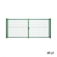 Brama dwuskrzydłowa vera 400 x 173 cm zielona marki Wiśniowski - ogłoszenia A6.pl