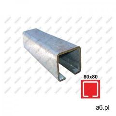 Profil do bramy przesuwnej Zn, 78x78x4mm, L3m - ogłoszenia A6.pl
