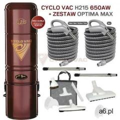 Odkurzacz centralny Cyclo Vac H215 + zestaw Magnum Max - ogłoszenia A6.pl