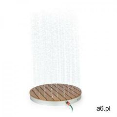 Blumfeldt Sumatra Breeze RD, prysznic ogrodowy, WPC, aluminium, Ø70,4cm, okrągły (4060656225970) - ogłoszenia A6.pl