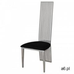 Krzesło glamour Parker Black - nowoczesne krzesło tapicerowane, kolor czarny - ogłoszenia A6.pl