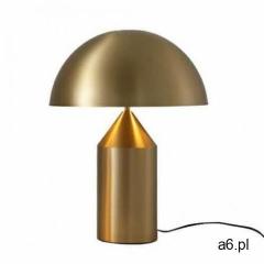 Lampa biurkowa fungo złota - mosiądz marki King home - ogłoszenia A6.pl