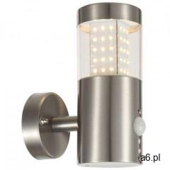 Kinkiet lampa oprawa ścienna zewnętrzna devian z czujnikiem ruchu 1x11,5w led szary34014s marki Glob - ogłoszenia A6.pl