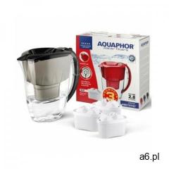 Dzbanek filtrujący AQUAPHOR Amethyst Czarny + 3 wkłady B100-25 - ogłoszenia A6.pl