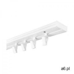 Szyna sufitowa 1-torowa 300 cm z żabkami PVC KARTEN (3276006102759) - ogłoszenia A6.pl