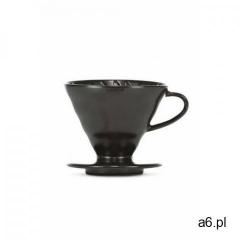 Hario Ceramiczny dripper v60-02 czarny matowy+ 40 szt. filtrów - ogłoszenia A6.pl