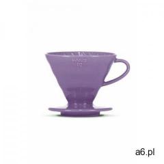 Hario Ceramiczny dripper v60-02 fioletowy + 40 szt. filtrów (4977642728493) - ogłoszenia A6.pl