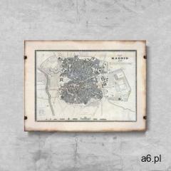 Plakat vintage do salonu Plakat vintage do salonu Stara mapa historii powiatu Maryland - ogłoszenia A6.pl