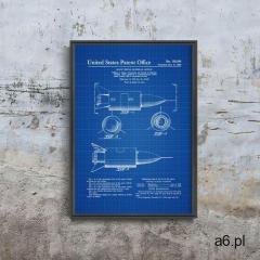 Plakat vintage plakat vintage patent na pojazd kosmiczny stanów zjednoczonych marki Vintageposteria. - ogłoszenia A6.pl
