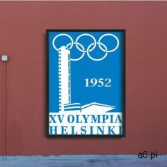 Plakat vintage do salonu Plakat vintage do salonu Igrzyska Olimpijskie w Helsinkach - ogłoszenia A6.pl