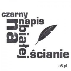 Congee.pl Dekoracja drewniana napis na ścianę "czarny napis na białej ścianie" - 4 mm (59075 - ogłoszenia A6.pl