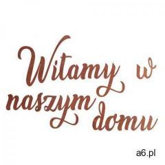 Congee.pl Dekoracja drewniana napis na ścianę witamy w naszym domu - 4 mm - ogłoszenia A6.pl